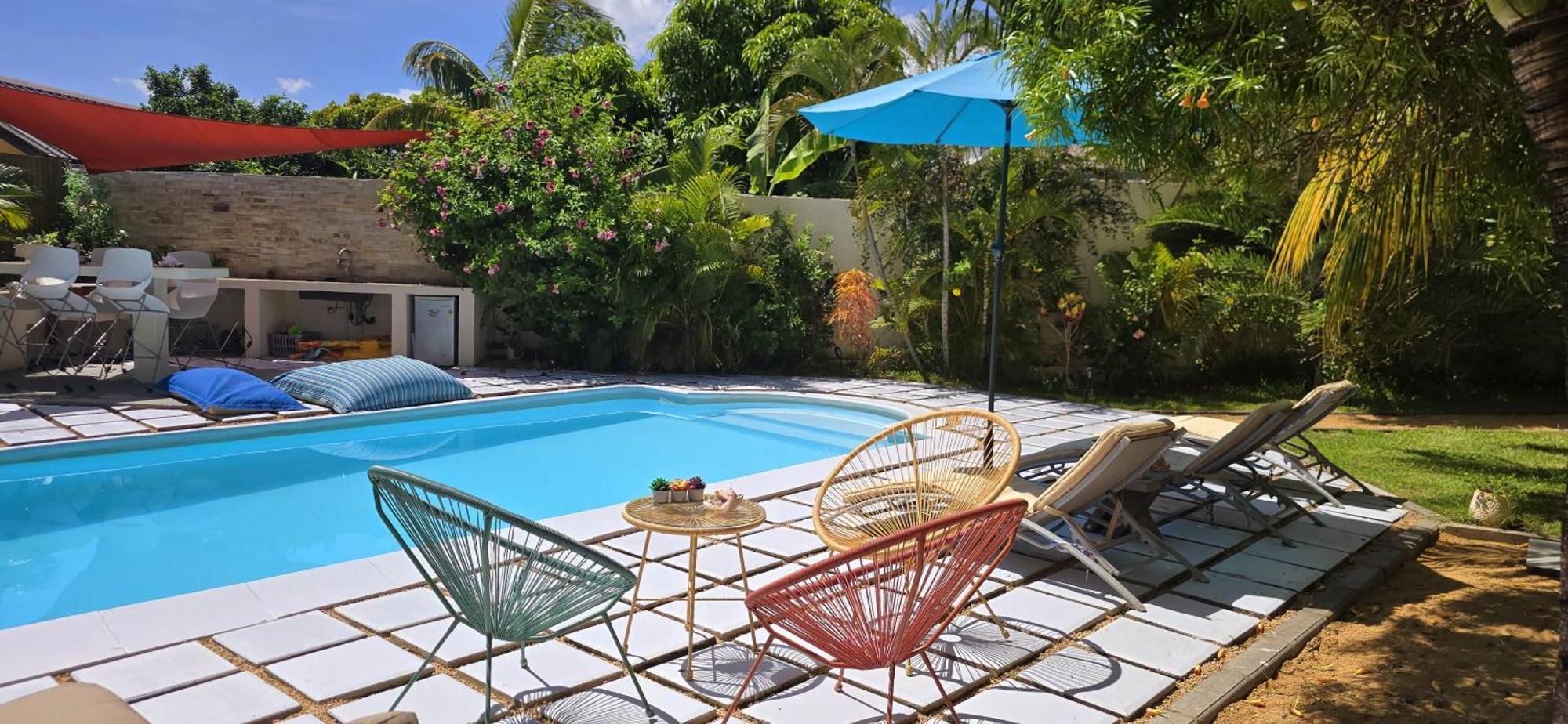 Lakaz Del Sol - Modern And Elegant Apartments With Luxurious Garden, Pool And Barbecue Area - Tourism Permit Certified Tamarin Extérieur photo